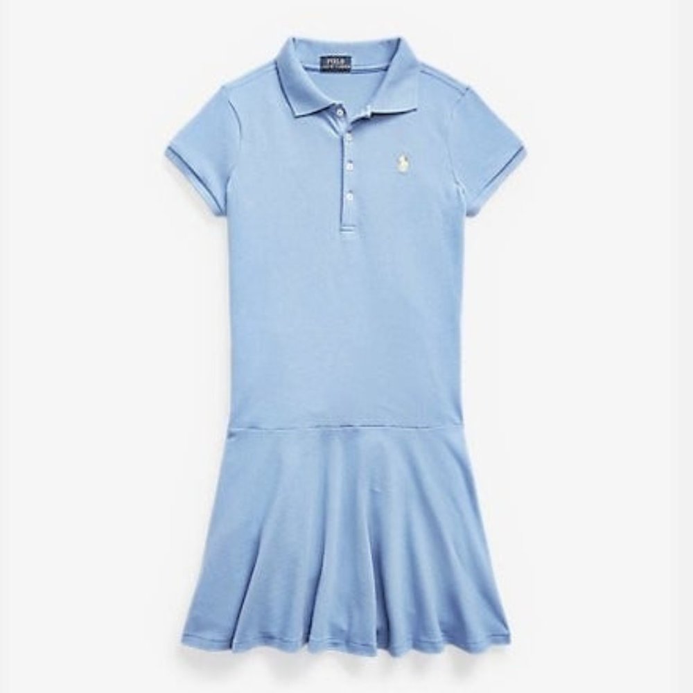 NWT Polo Ralph Lauren Girl's Polo Dress Sz M(8-10)